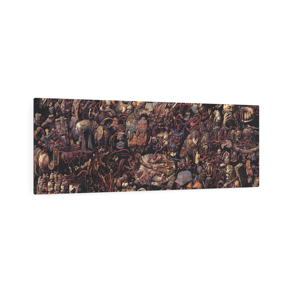 Disco Elysium Thought Cabinet Metal Art Sign | Dark Fantasy Illustration