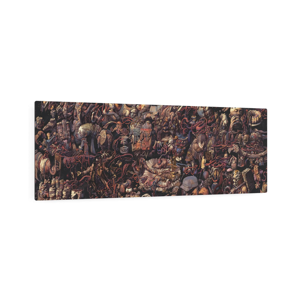 Disco Elysium Thought Cabinet Metal Art Sign | Dark Fantasy Illustration