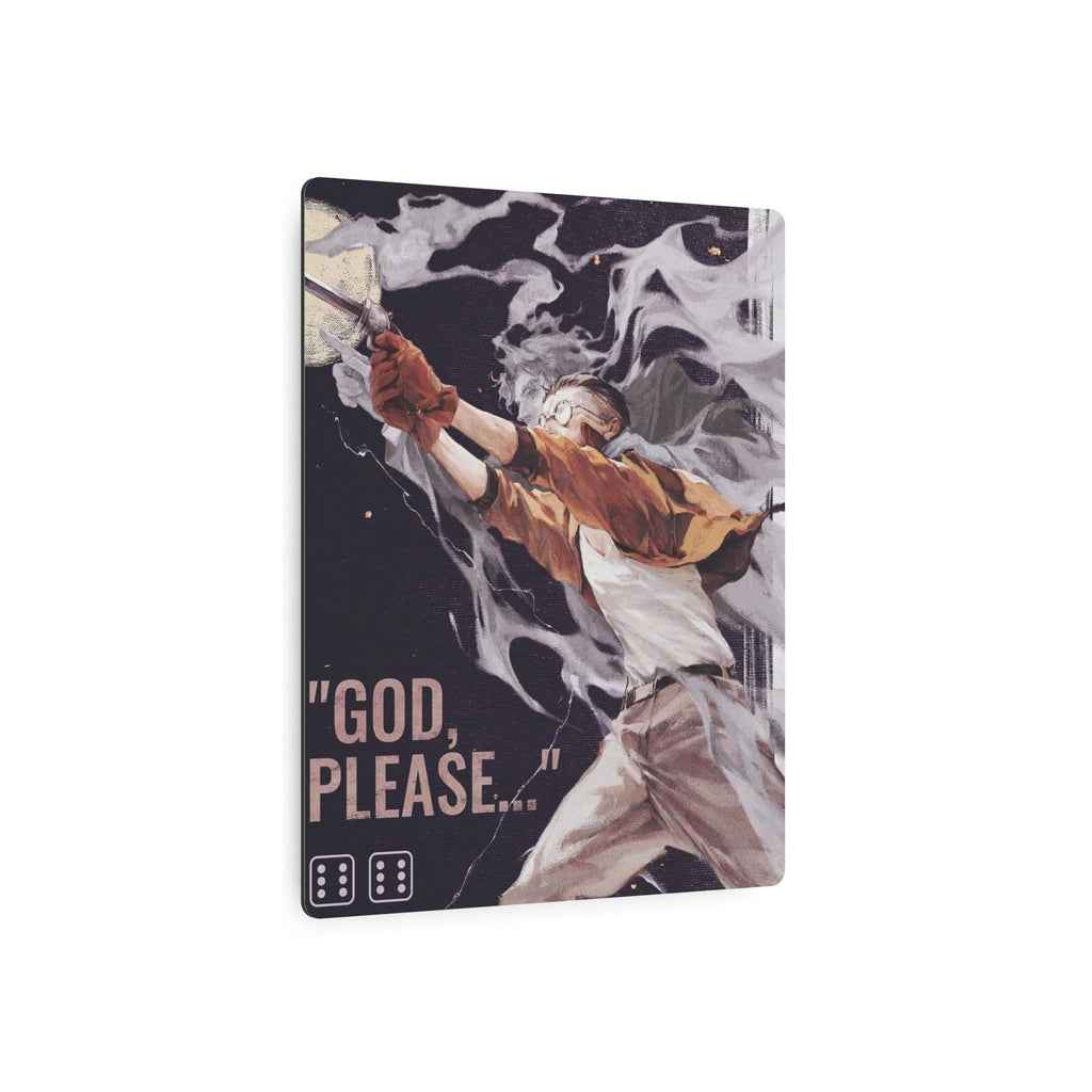 Disco Elysium Kim Kitsuragi Metal Art Sign | Wall Decor Illustration