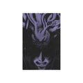 Disco Elysium Suggestion Metal Art Sign | Purple Demon Face, Dark Fantasy Wall Decor