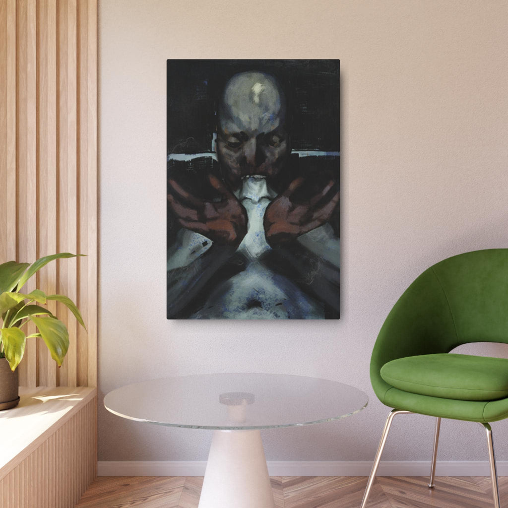 Disco Elysium Rhetoric Metal Wall Art | Rhetoric Skill Poster | Revachol Gaming Decor | RPG Inspired Metal Sign
