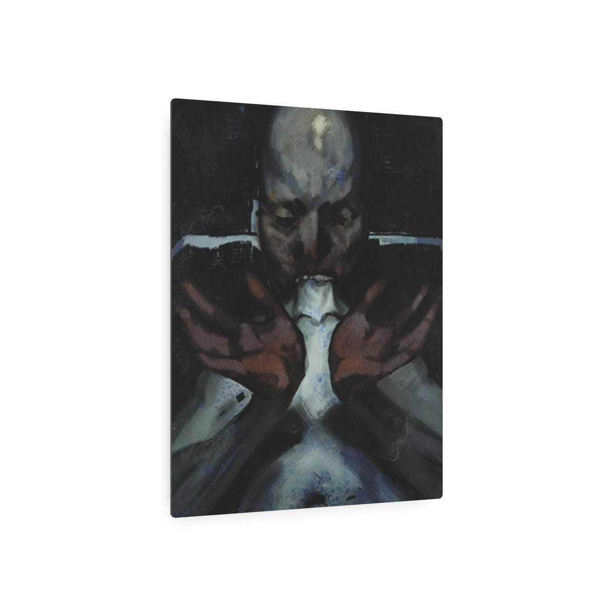 Disco Elysium Rhetoric Metal Wall Art | Rhetoric Skill Poster | Revachol Gaming Decor | RPG Inspired Metal Sign