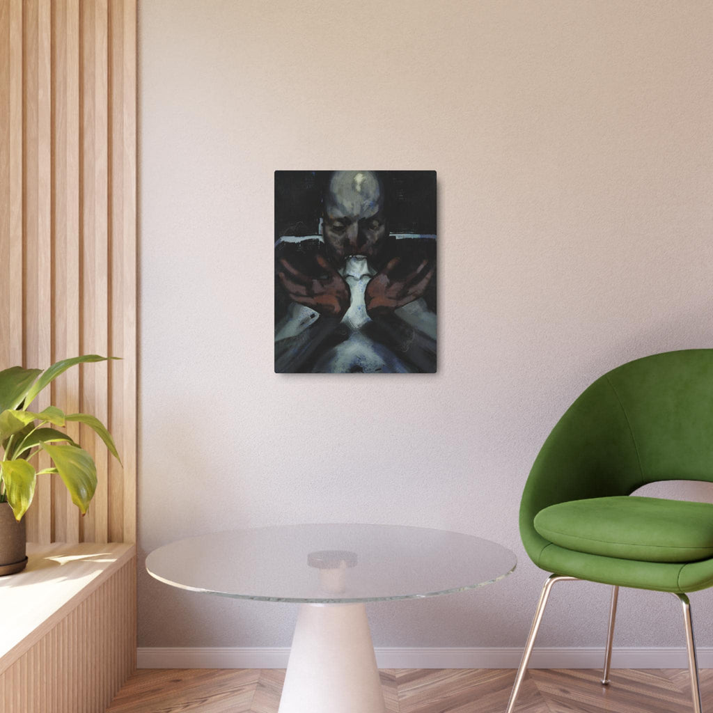 Disco Elysium Rhetoric Metal Wall Art | Rhetoric Skill Poster | Revachol Gaming Decor | RPG Inspired Metal Sign