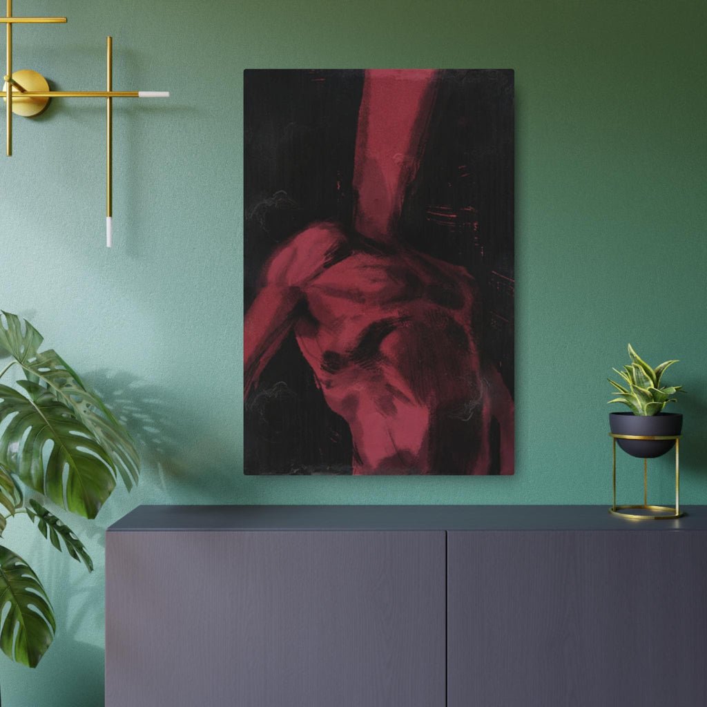 Disco Elysium Physical Instrument Metal Wall Art | Physical Instrument Skill Poster | Revachol Gaming Decor | RPG Inspired Metal Sign