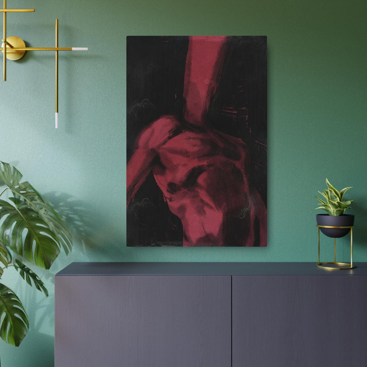 Disco Elysium Physical Instrument Metal Wall Art | Physical Instrument Skill Poster | Revachol Gaming Decor | RPG Inspired Metal Sign