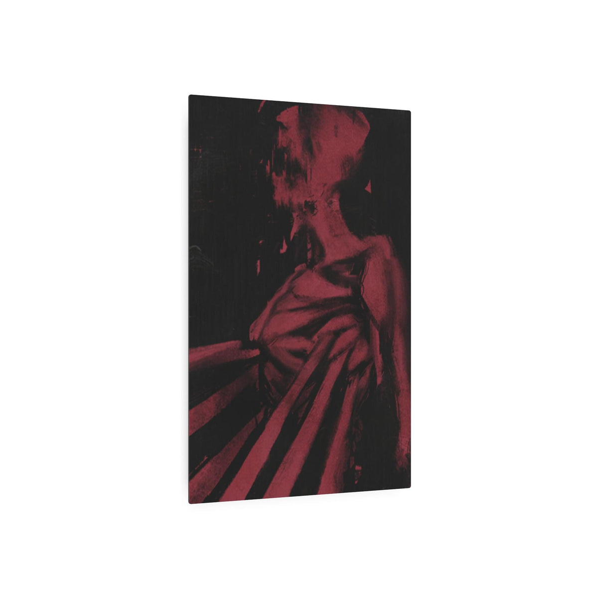 Disco Elysium Pain Threshold Metal Wall Art | Pain Threshold Skill Poster | Revachol Gaming Decor | RPG Inspired Metal Sign