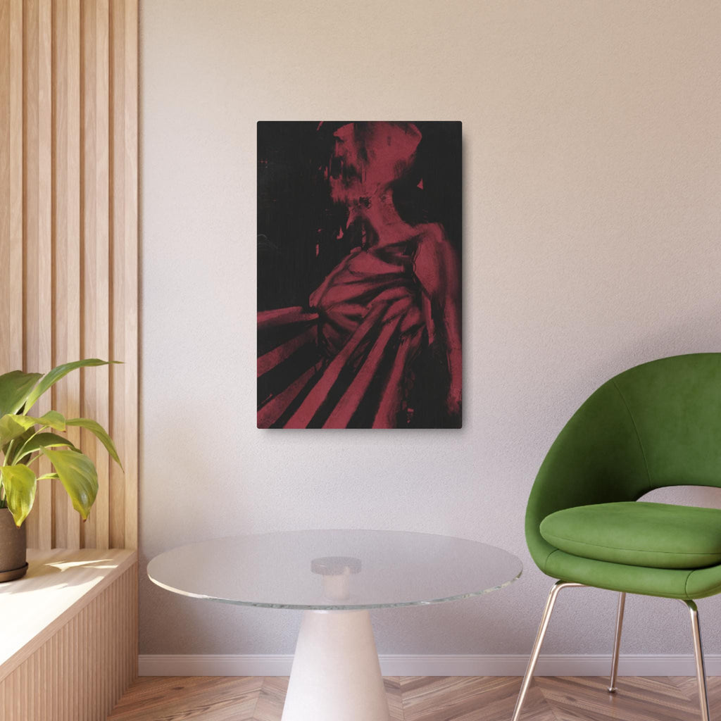 Disco Elysium Pain Threshold Metal Wall Art | Pain Threshold Skill Poster | Revachol Gaming Decor | RPG Inspired Metal Sign