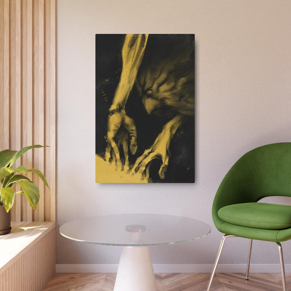 Disco Elysium Interfacing Metal Wall Art | Interfacing Skill Poster | Revachol Gaming Decor | RPG Inspired Metal Sign