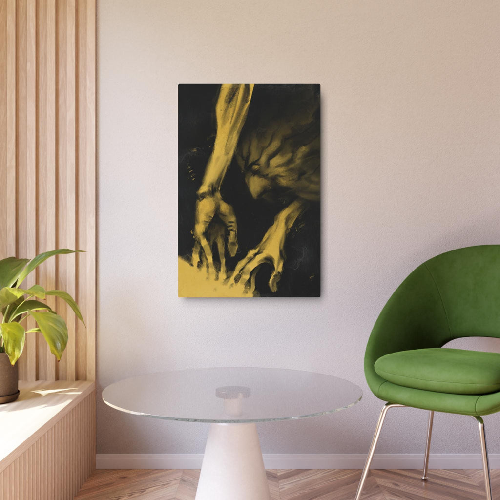 Disco Elysium Interfacing Metal Wall Art | Interfacing Skill Poster | Revachol Gaming Decor | RPG Inspired Metal Sign