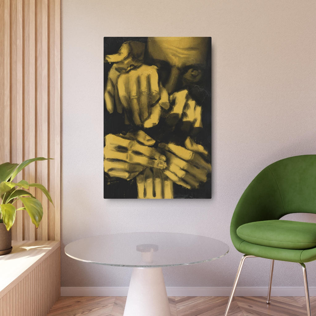 Disco Elysium Hand/Eye Coordination Metal Wall Art | Hand/Eye Coordination Skill Poster | Revachol Gaming Decor | RPG Inspired Metal Sign