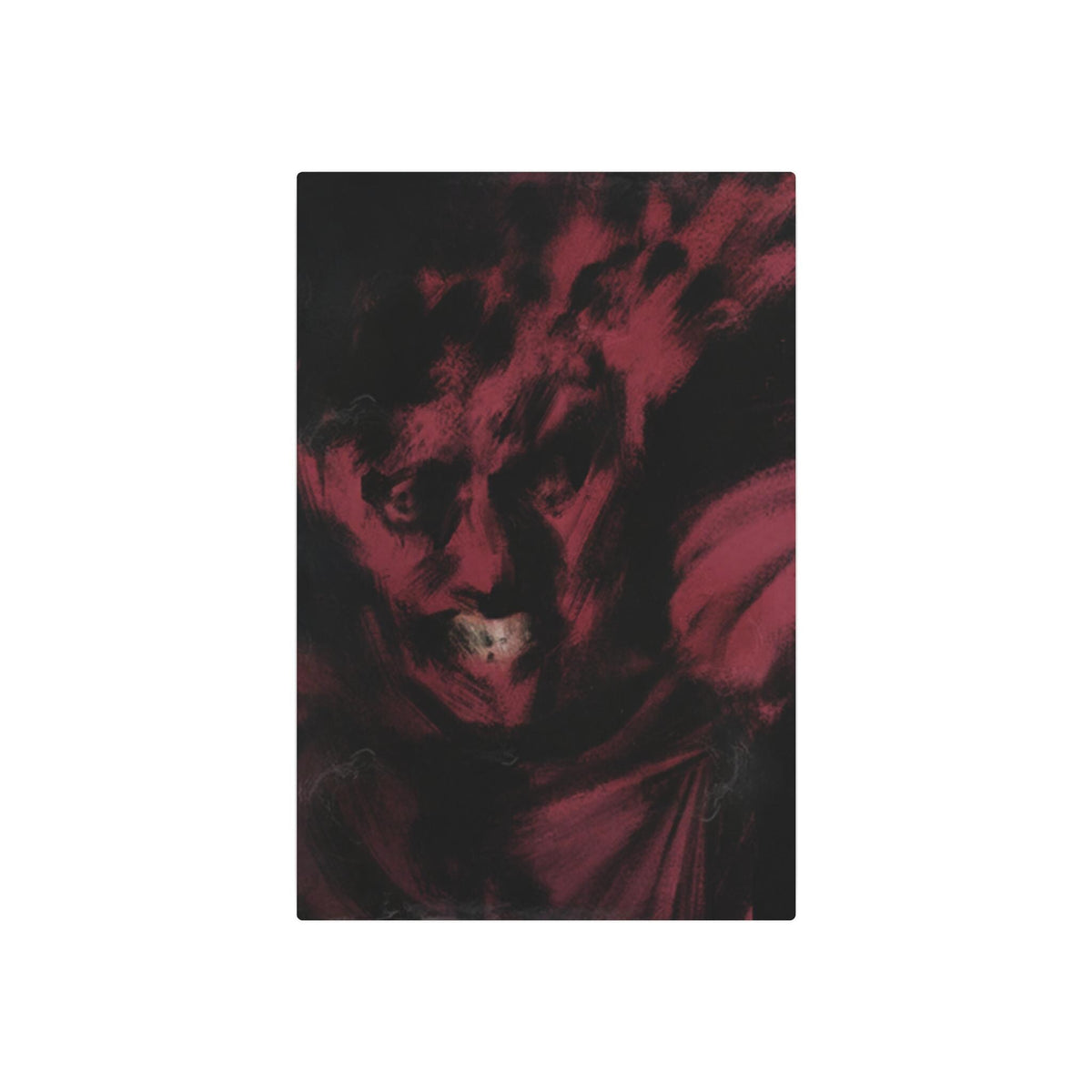 Disco Elysium Half Light Metal Wall Art | Half Light Skill Poster | Revachol Gaming Decor | RPG Inspired Metal Sign