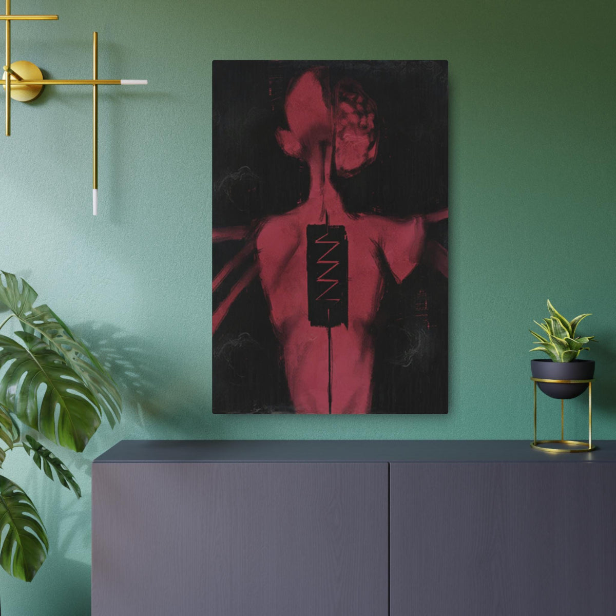 Disco Elysium Electrochemistry Metal Wall Art | Electrochemistry Skill Poster | Revachol Gaming Decor | RPG Inspired Metal Sign