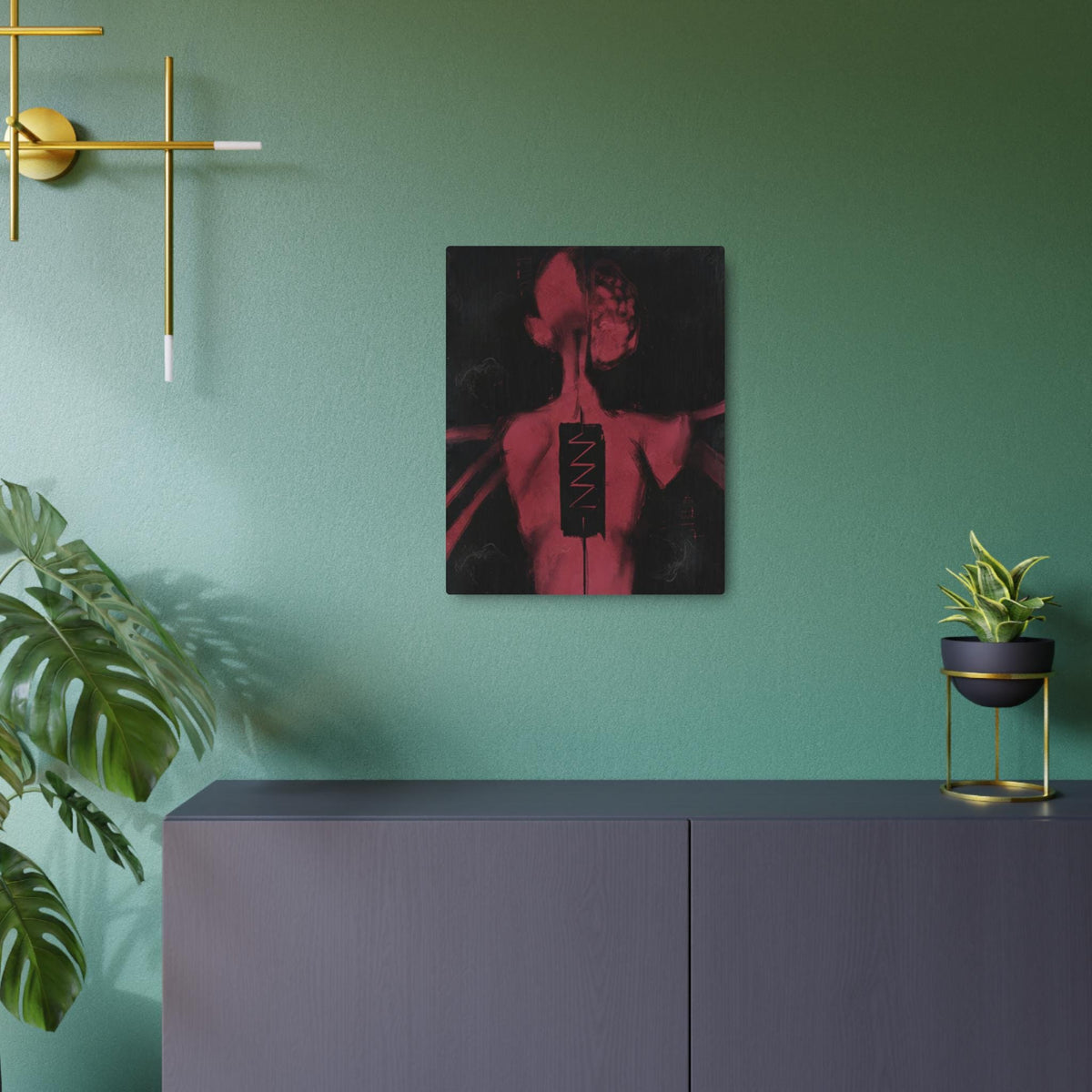 Disco Elysium Electrochemistry Metal Wall Art | Electrochemistry Skill Poster | Revachol Gaming Decor | RPG Inspired Metal Sign