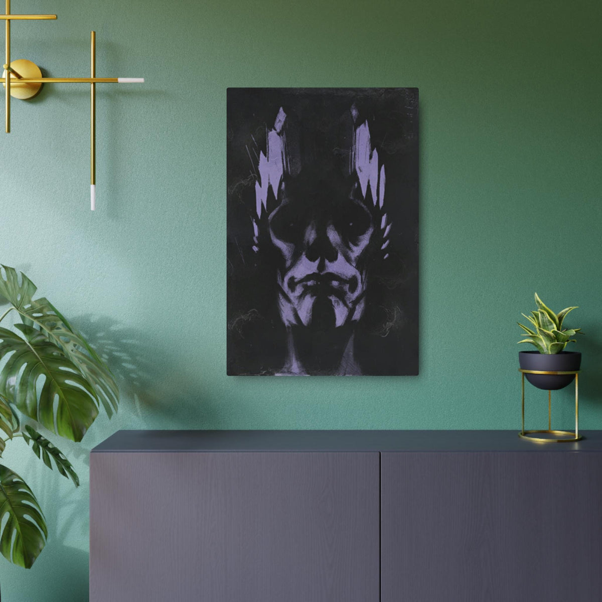 Disco Elysium Authority Metal Wall Art | Authority Skill Poster | Revachol Gaming Decor | RPG Inspired Metal Sign